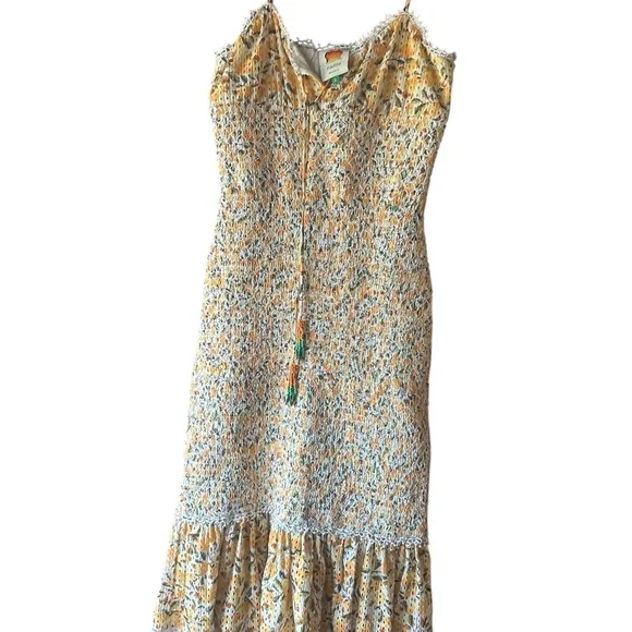 FARM Rio Vibrant Yellow Floral Maxi Dress - Picture 3 of 8